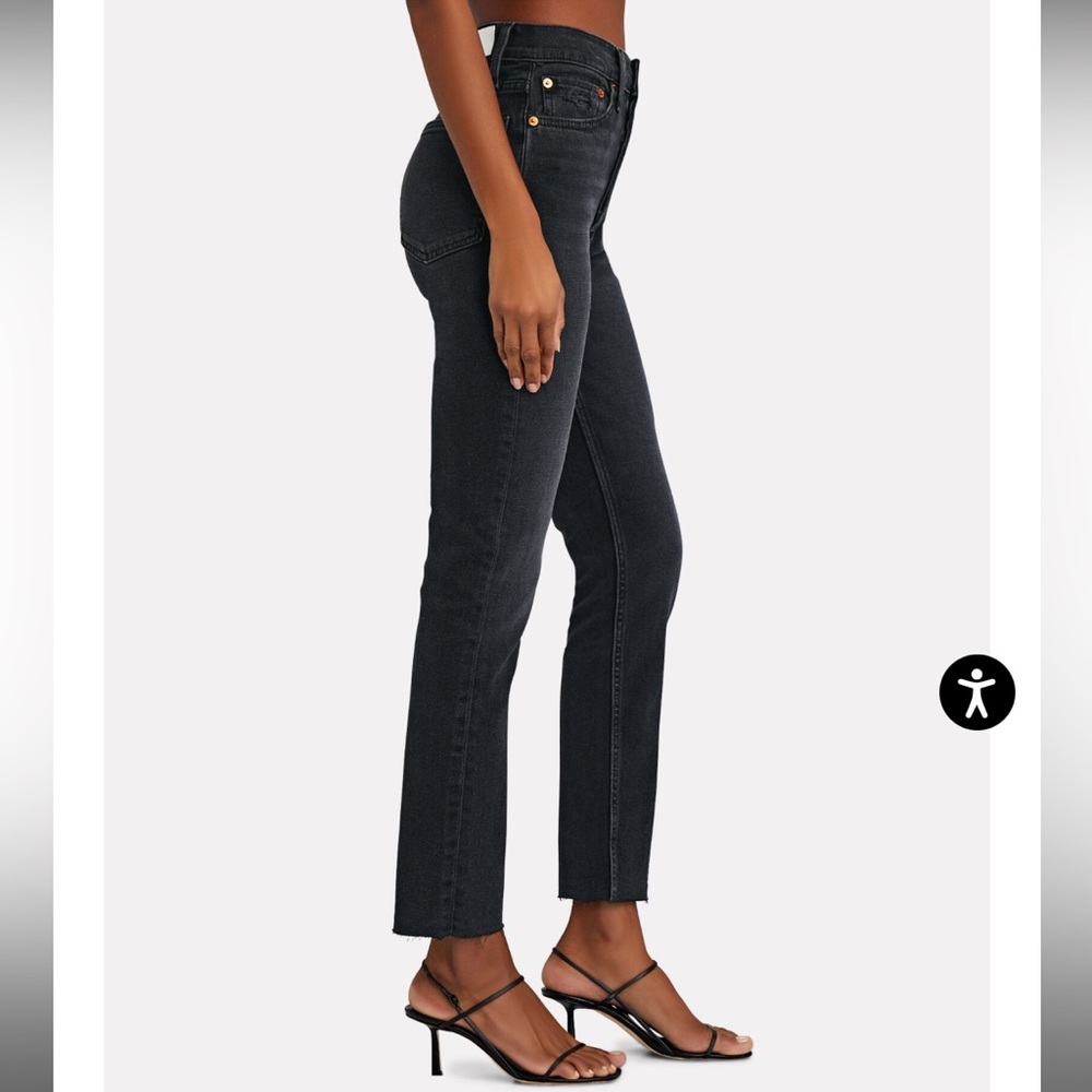 ReDone 90s High-Rise Ankle Crop Jeans